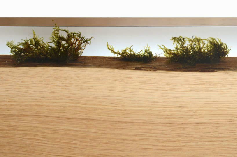 Moss alcarol furniture mint resin from london design festival