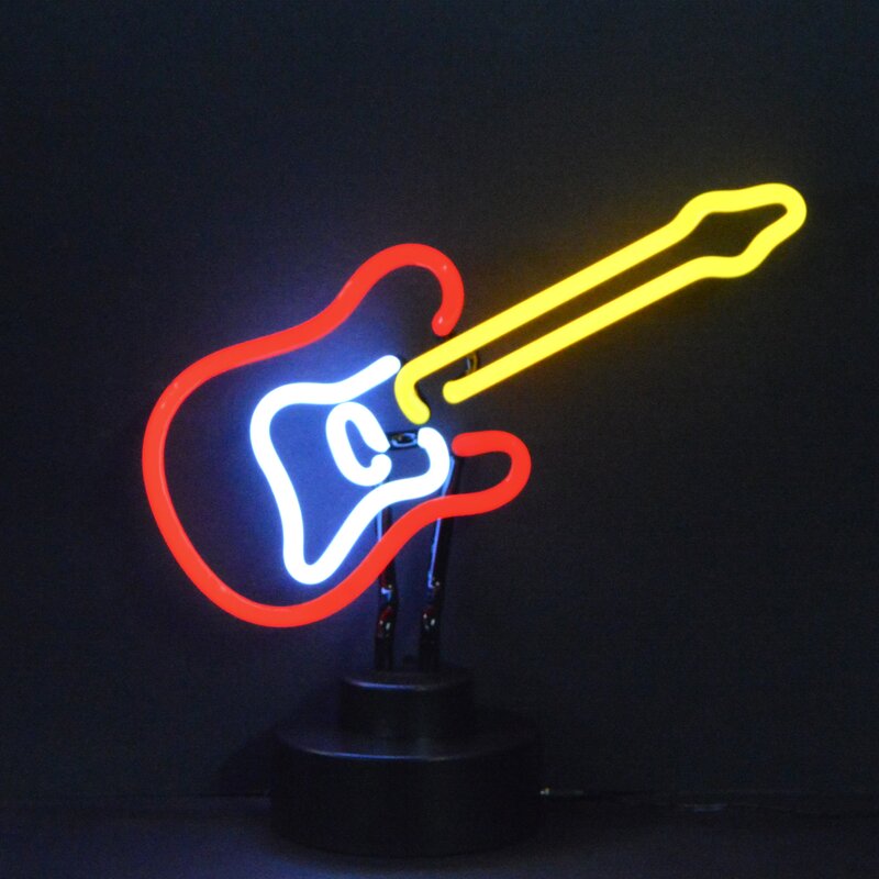 Neonetics cars motorcycles guitar neon sign