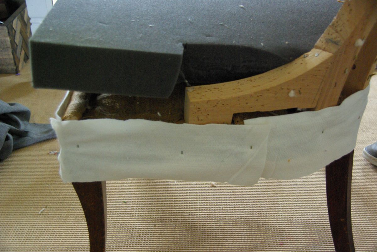 No sew chair redo how to 1