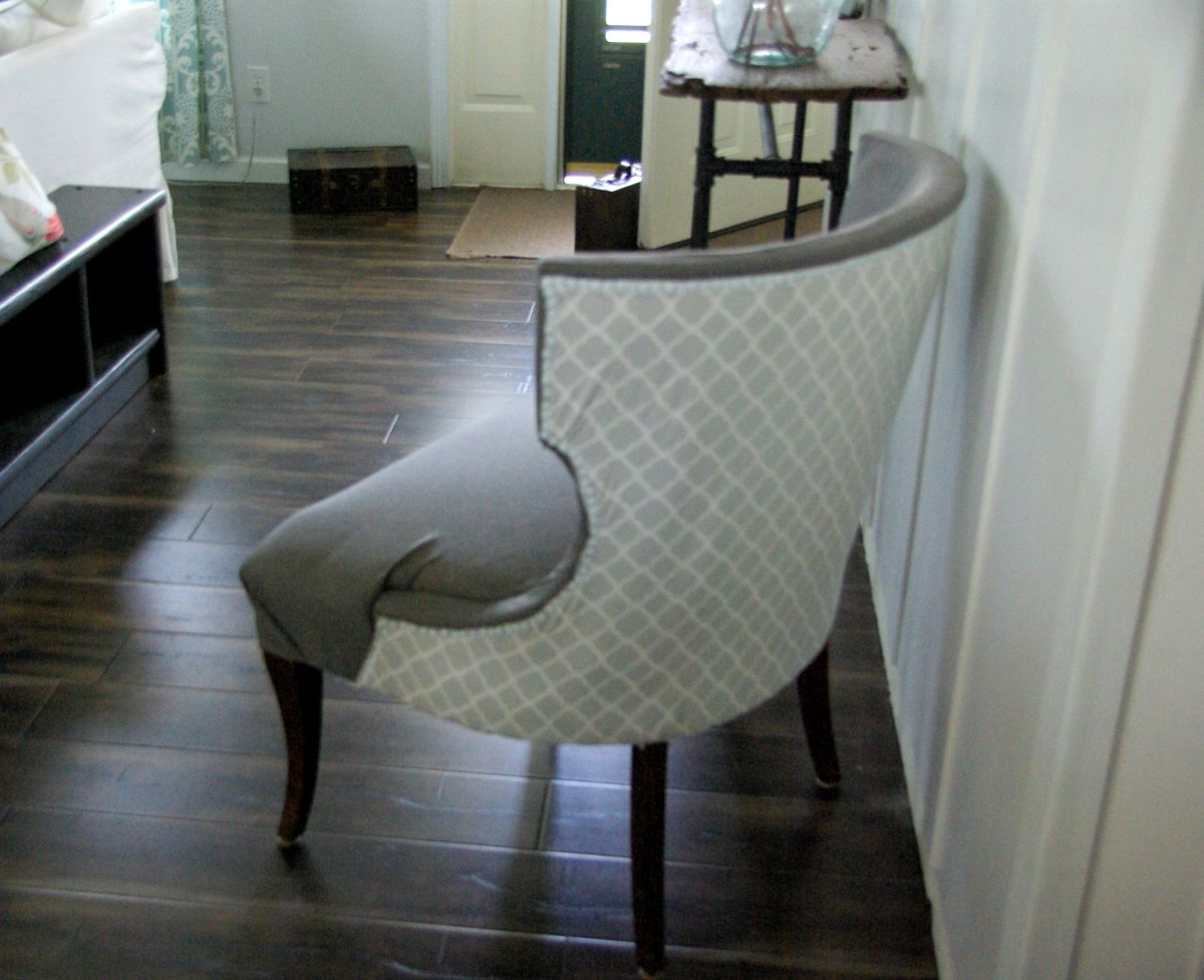 No sew chair redo