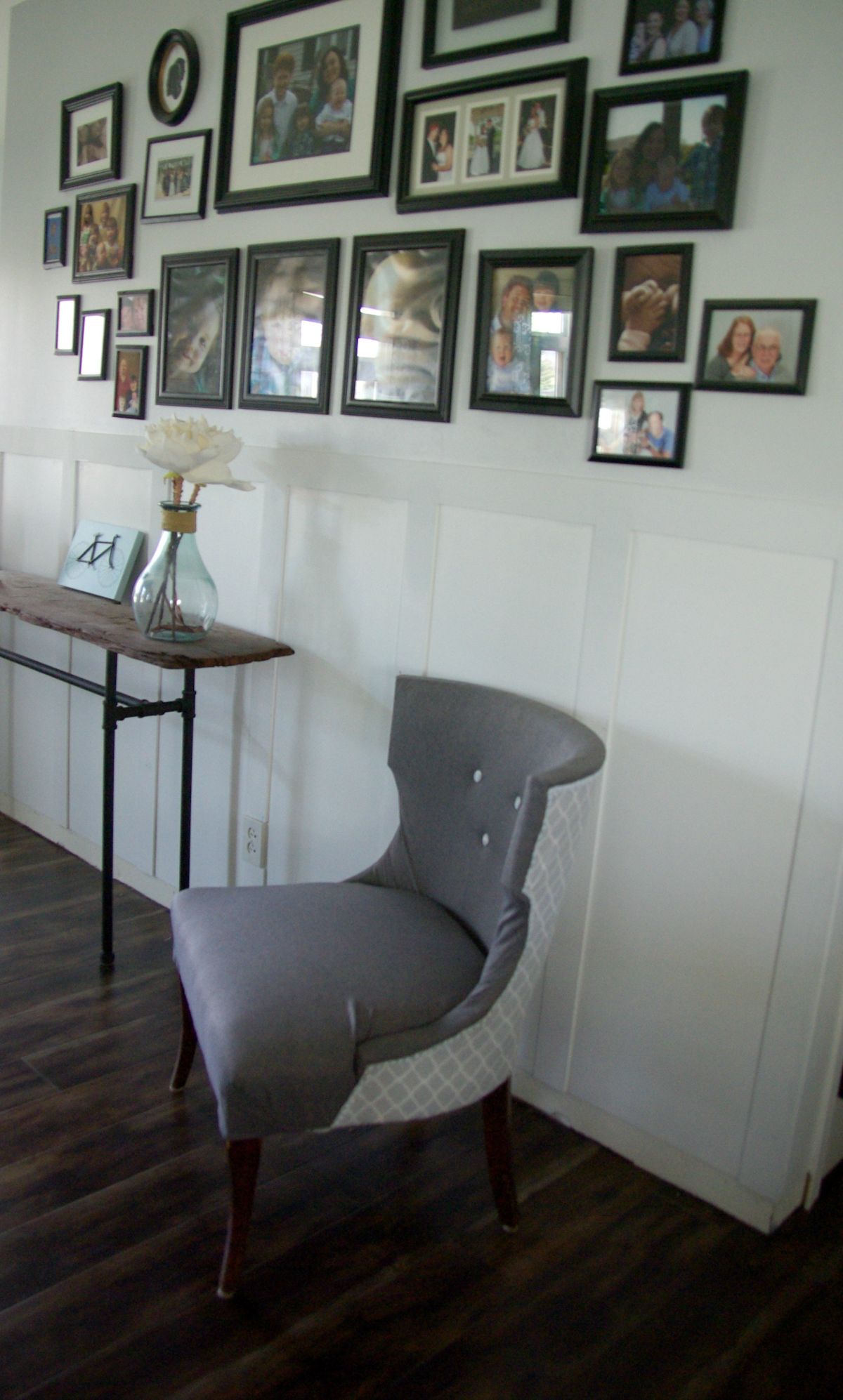 No sew chair reuphoulster
