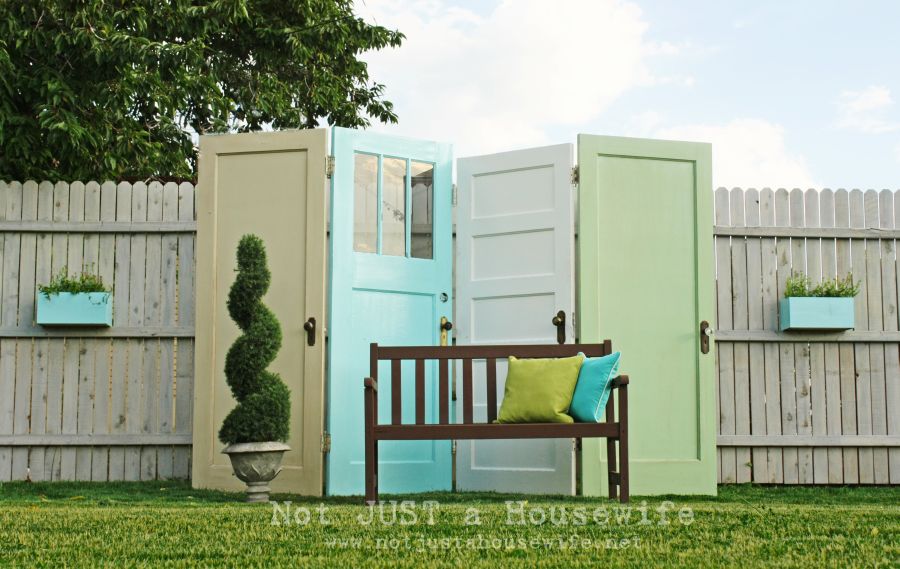 old-doors-into-patio-privacy