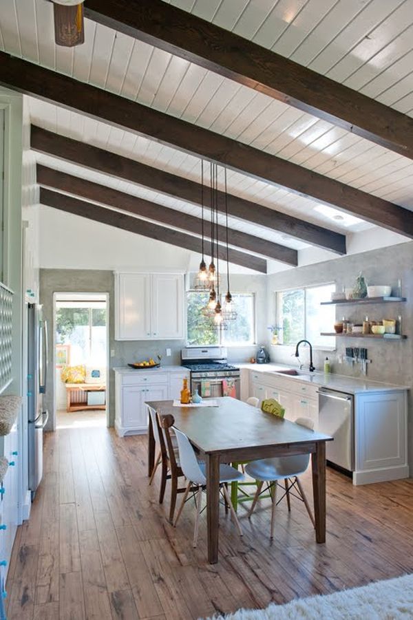 Old kitchen after renovation