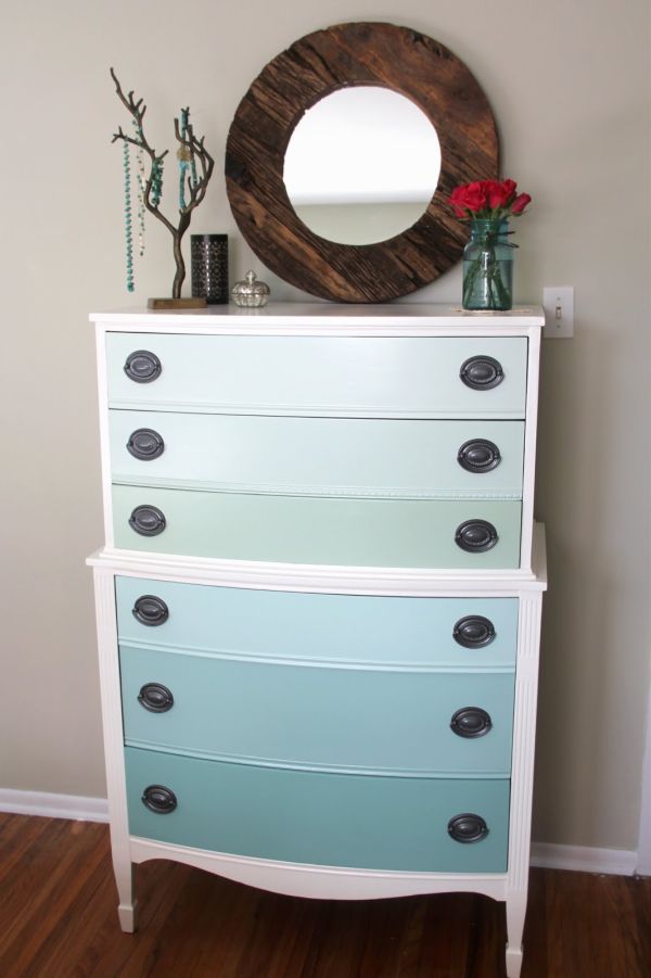 Ombre dresser
