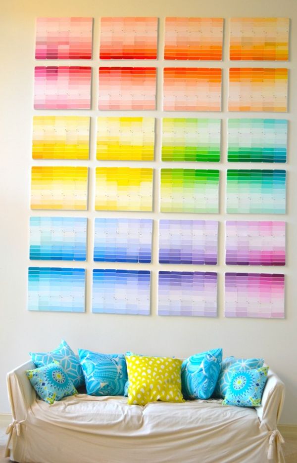 Ombre wall art
