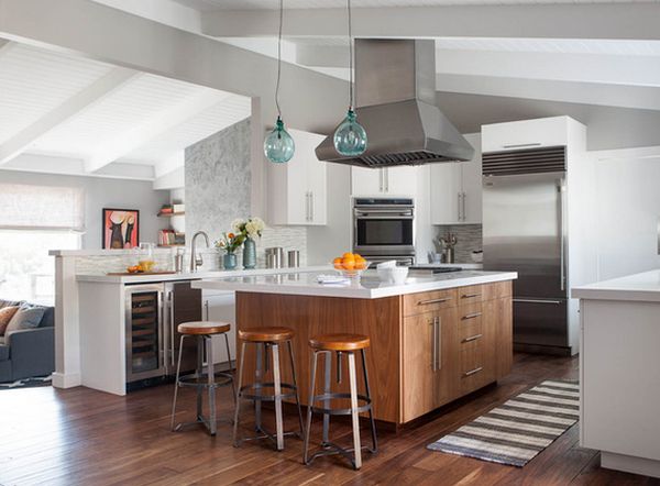Open space kitchen decor
