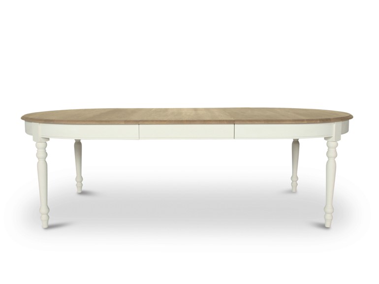 Oval dining table expandable1