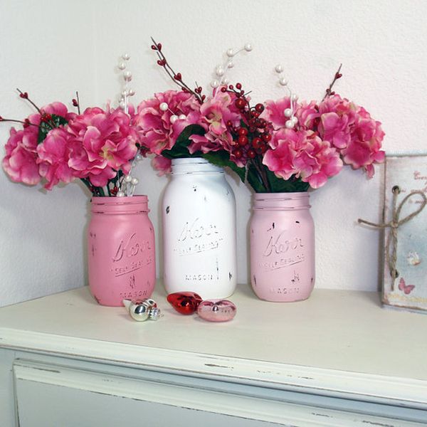 Painted flower vases2