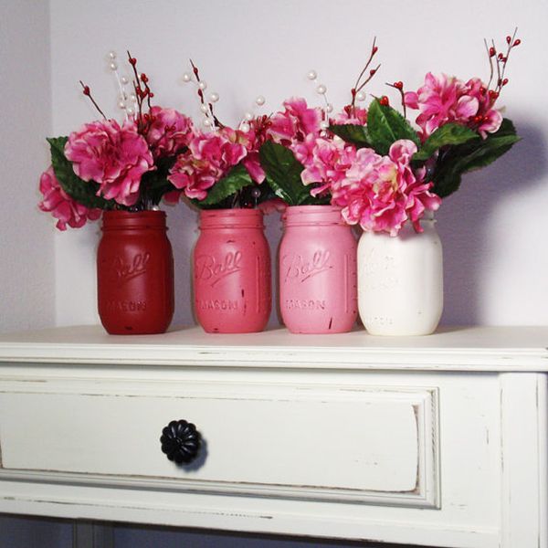 Painted flower vases4