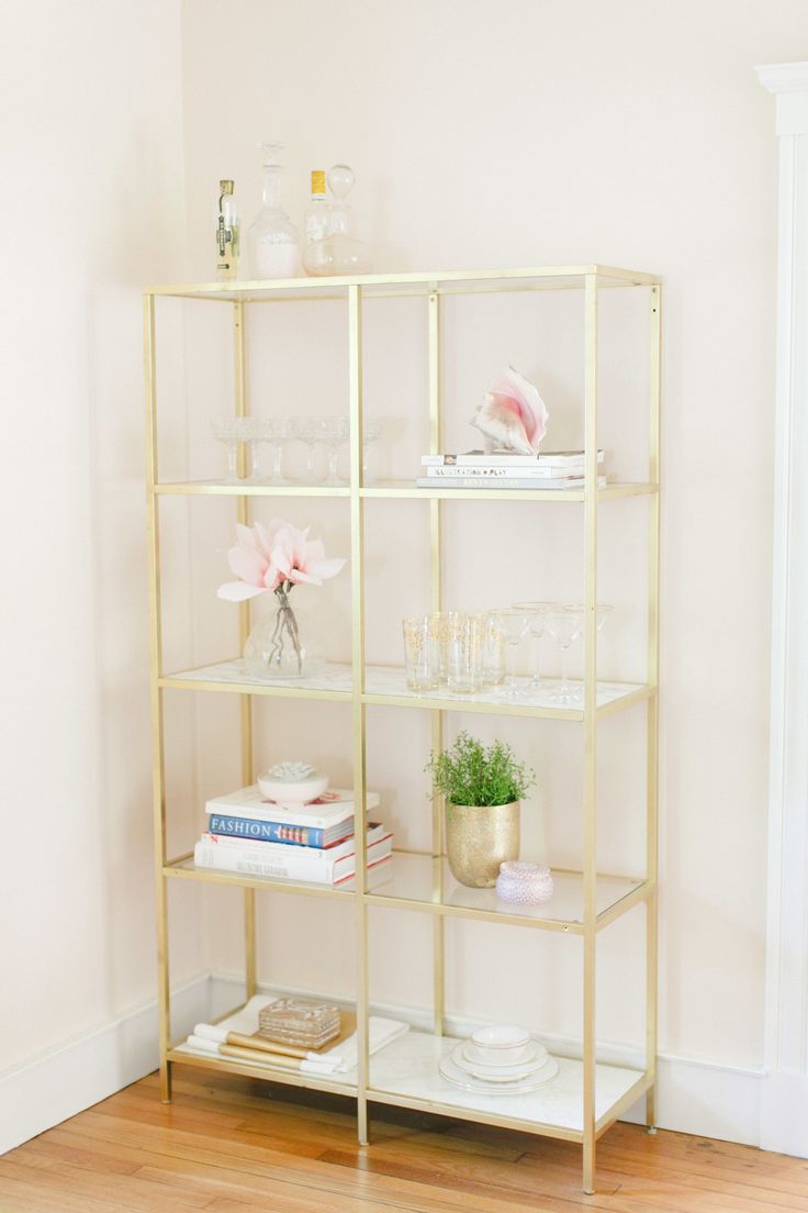 painted shelving
