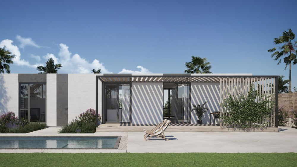 3D-Printed house, California Cool
