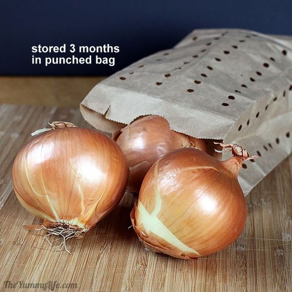Paper bag for onion