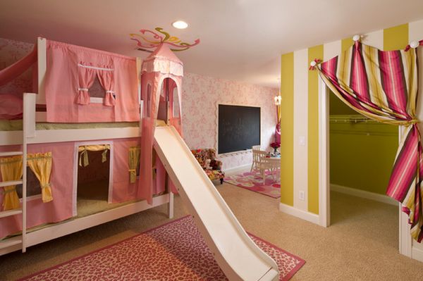 Pink fairy land kids room