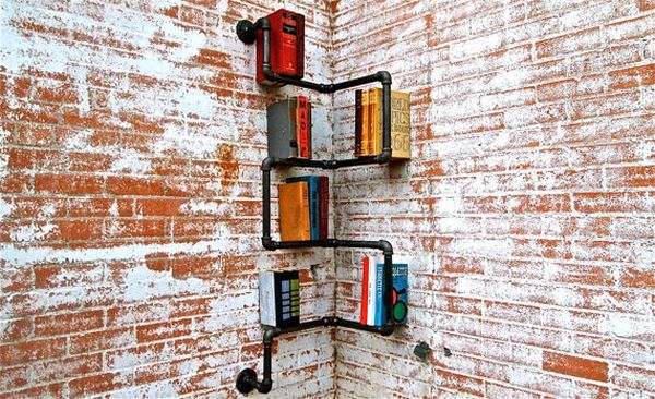 Pipes bookshelf
