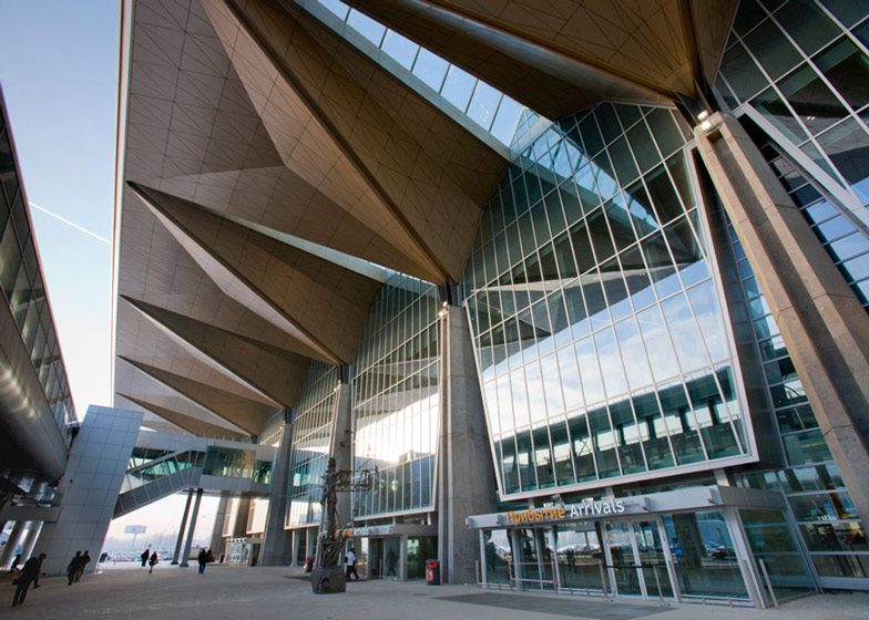 Pulkovo international airport terminal