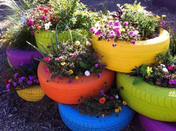 Recycle tires