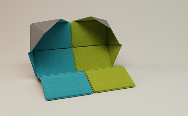 Resmo folding geometric seating2