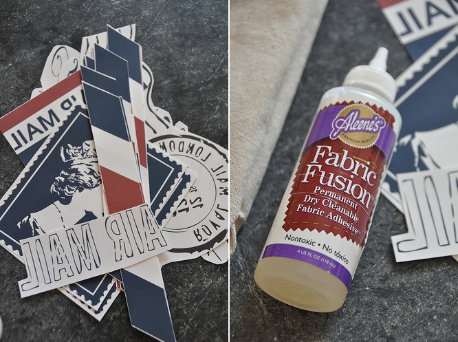 Roman shade diy project glue