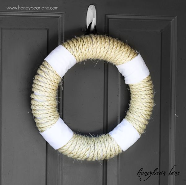 Rope wreath