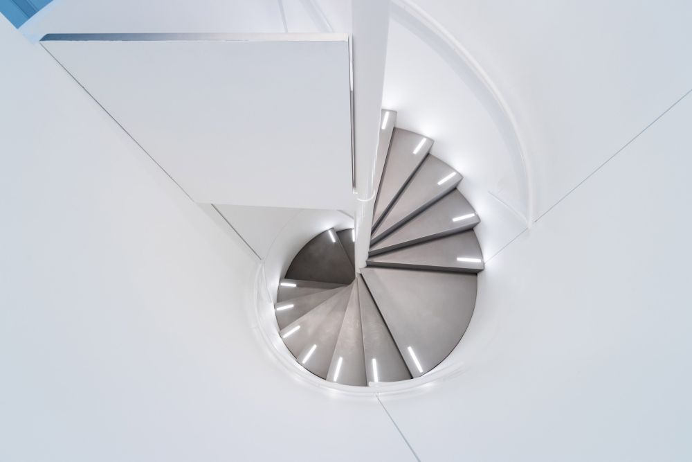 Round house mack scogin merrill elam architects staircase