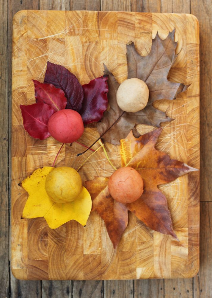 scented playdough smell like fall