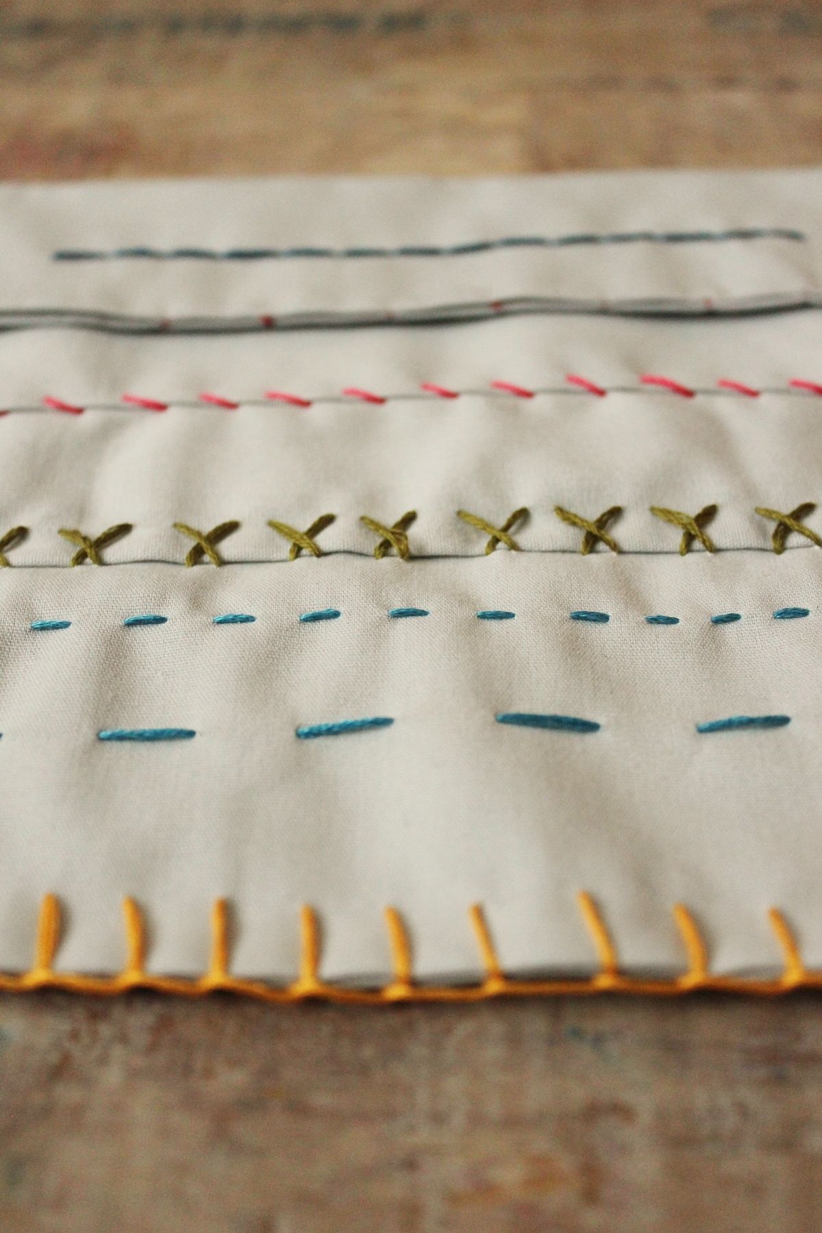 sew eight basic hand stitches