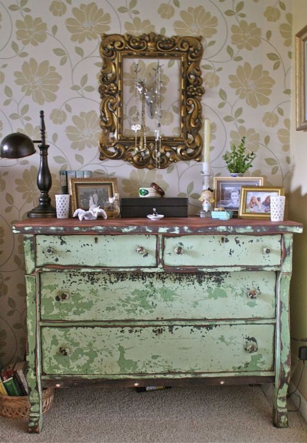 Shabby chic Distressing