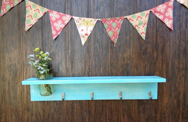 Shabby decor mason jar