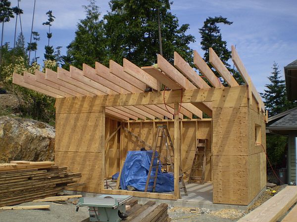 Shed construction