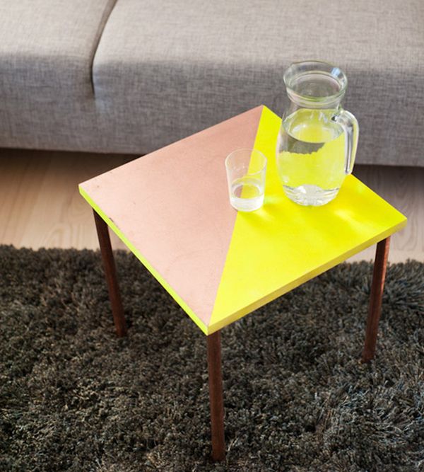 Side table bright