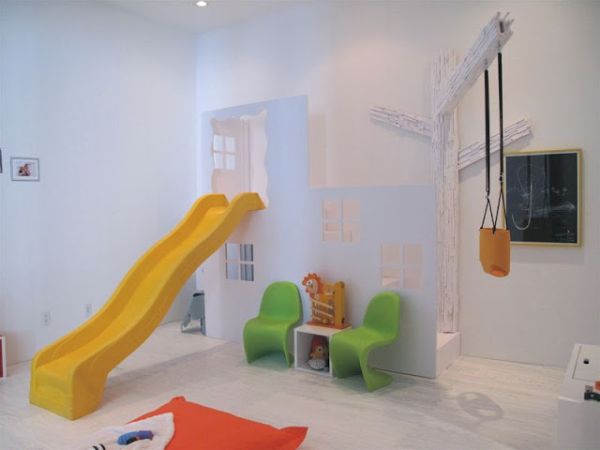 Slide playroom design