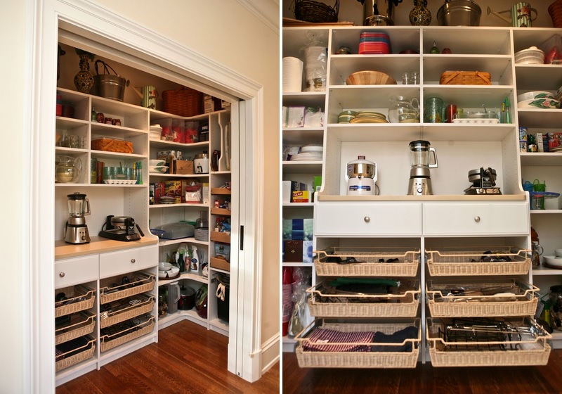Continuing your home décor style into the pantry