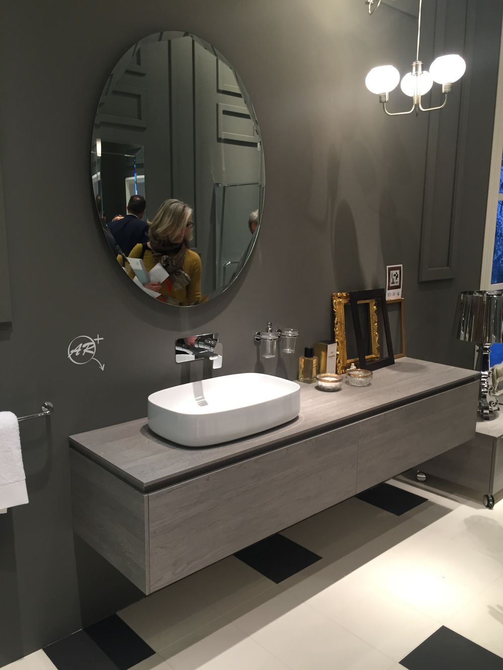 small Chandelier for bathroom lighting