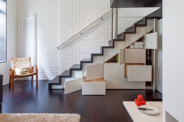 Smart understairs storage modern way