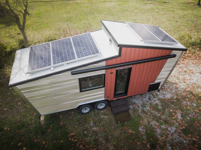 Solar powered tiny house