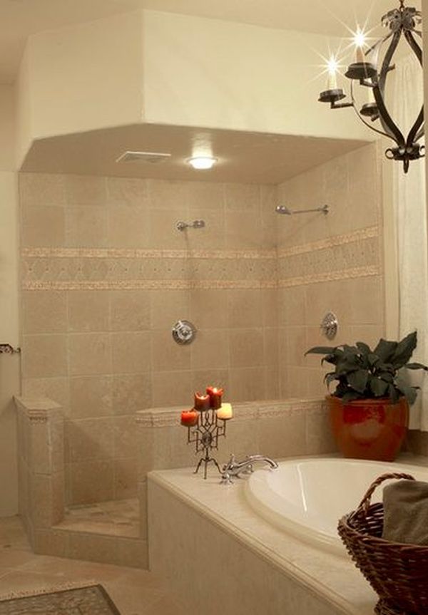 Spa like shower design