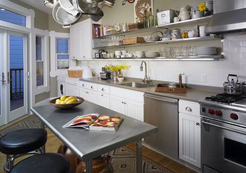 stainless steel surfaces and disperse