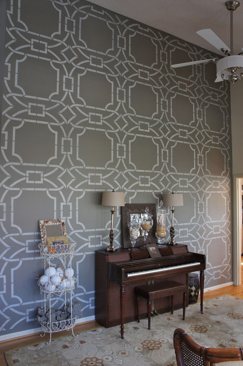 Stencil walls