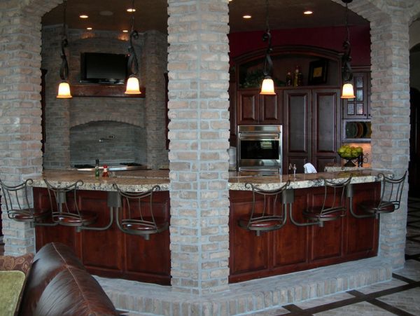 Suspendend kitchen bar