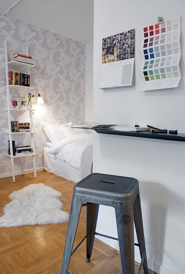 Swedish apartment small bedroom1