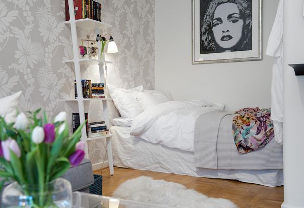 Swedish apartment small bedroom2