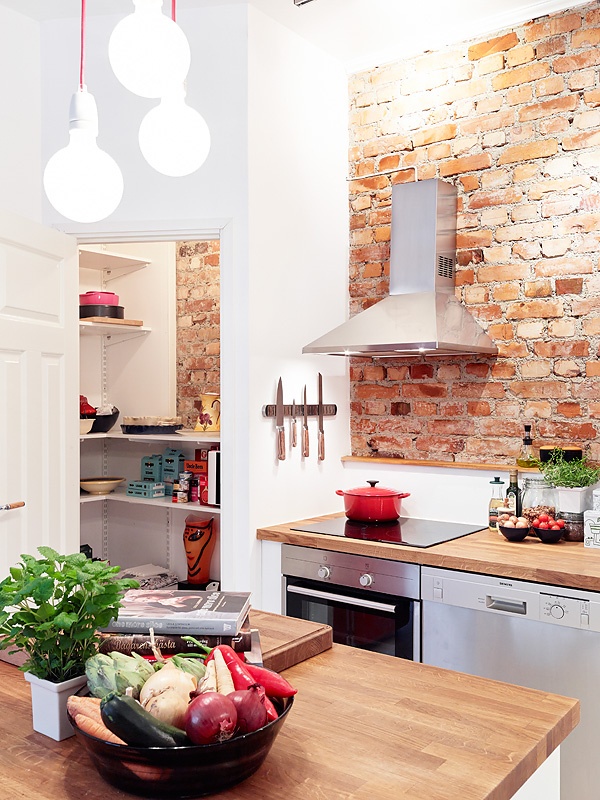 Incorporating Exposed Bricks In Stylish Designs Around The House