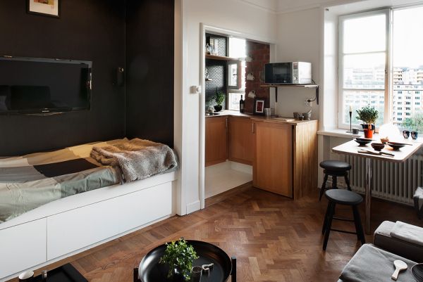 Swedish masculine one room apartment2