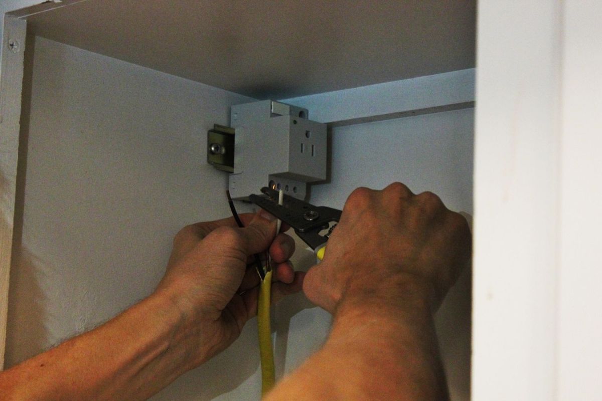 traditional electrical installation