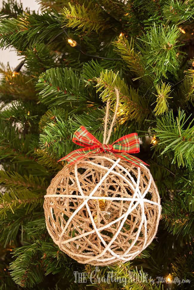 twine ball ornament