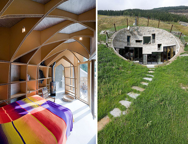 Underground home designs swiss mountain13