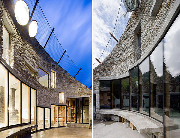 Underground home designs swiss mountain6