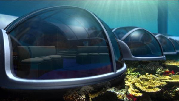 Underwater hotel