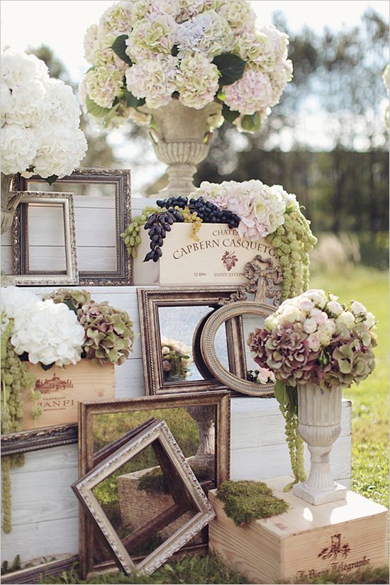 use-mirrors-for-a-rustic-wedding