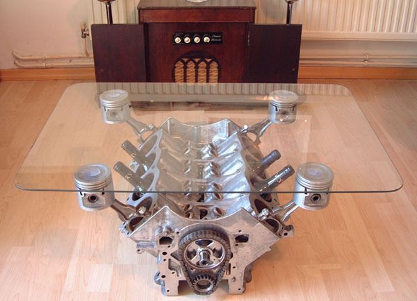 V8 coffee table